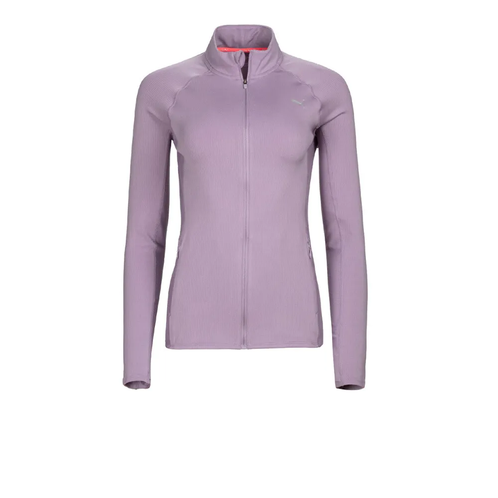Puma Run For Her Ribbed Full Cerniera per donna Top - AW24