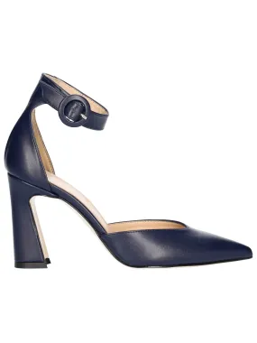 Scarpa con tacco largo Liviana da donna blu