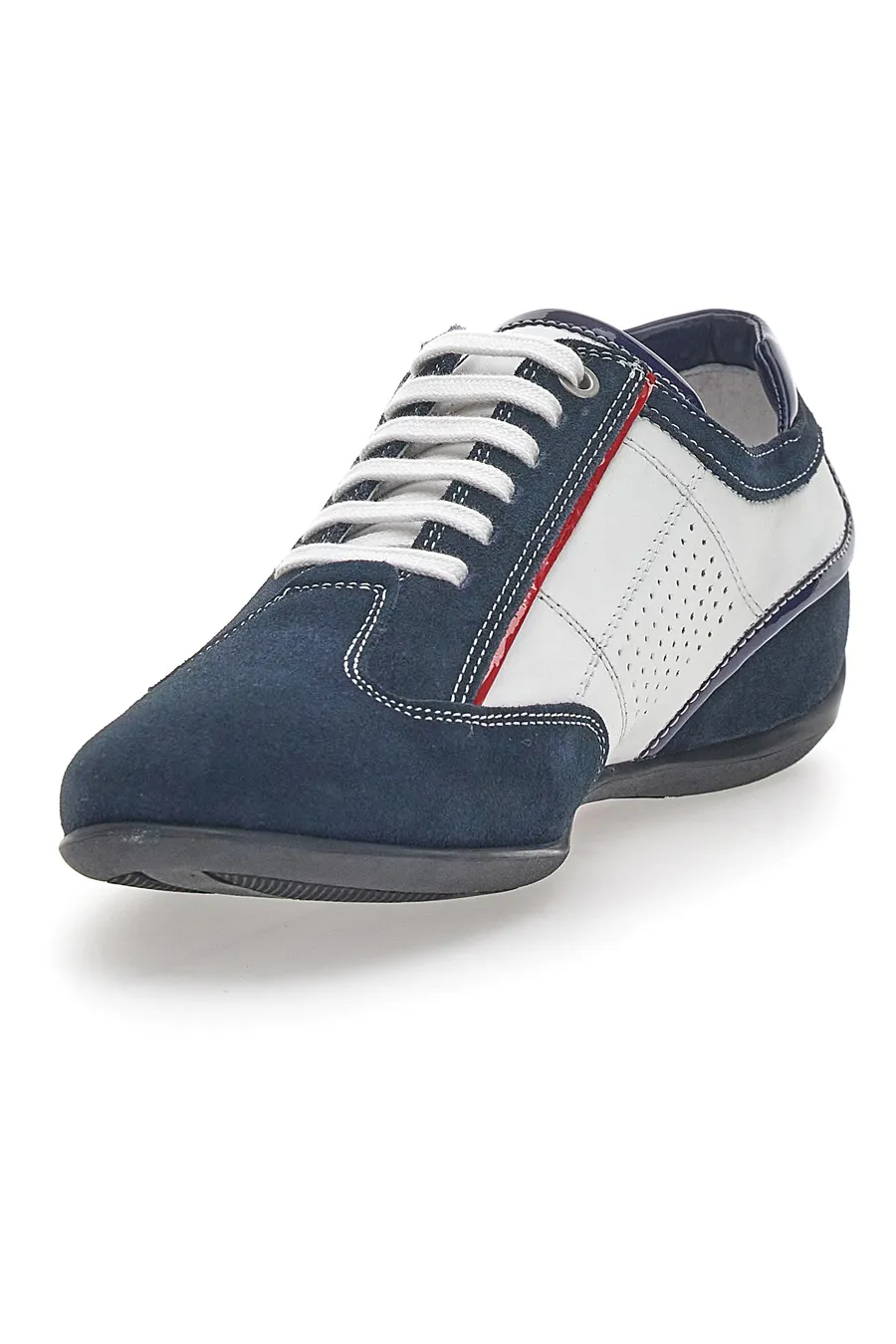 Scarpe Stringate Pittarello Plus 6213 Blu-Bianche