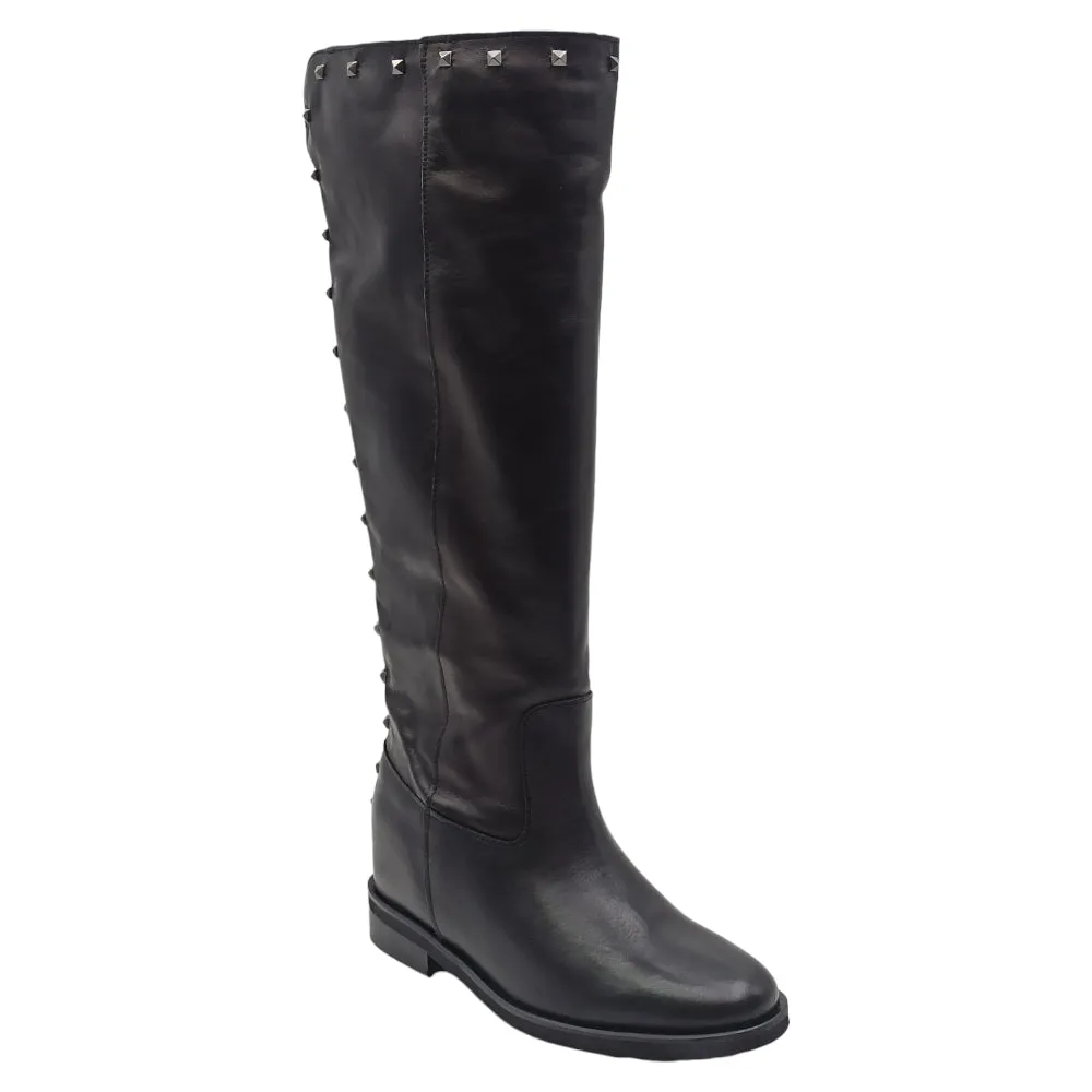 STIVALE con borchie DONNA Giada LAP300 NERO
