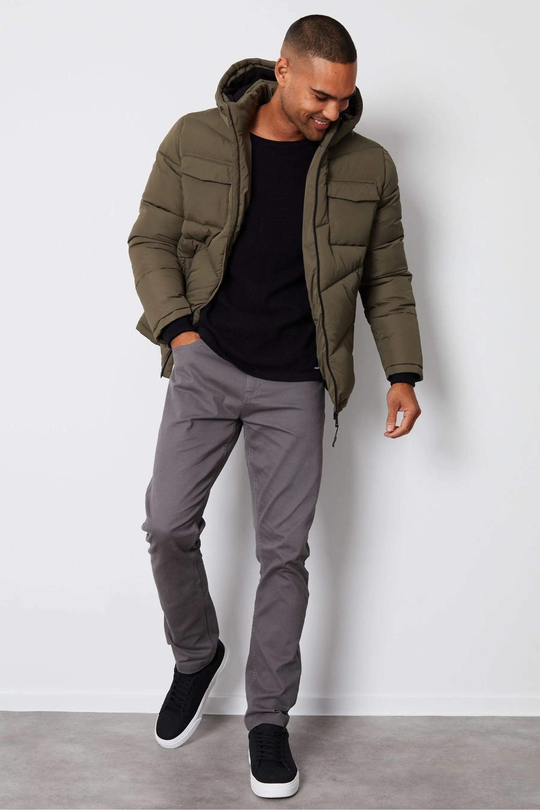 Threadbare - Giacca Con cappuccio impermeabile con quattro tasche